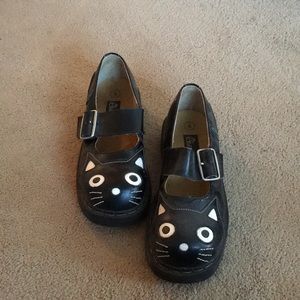 Anarchic cat Mary Janes